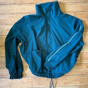 Teal Full-Zip Active Jacket